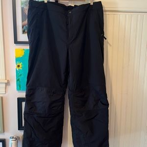 Land’s End Women’s Squall Waterproof Insulated Snow Pants Black